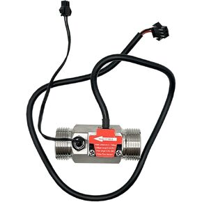 1/2 "3/4" مستشعر تدفق المياه الفولاذ المقاوم للصدأ مستشعر التدفق خيط خارجي 1.75MPa مستشعر مقياس الجريان النبضي DC5 ~ 18V مع (1/2 ") in Kuwait