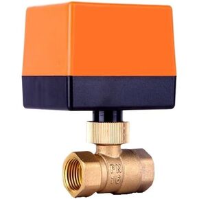 1/2 "صمام كروي 3 خطوط 2 طريقة تحكم صمام كروي نحاسي 220 فولت 12 فولت 24 فولت (24VDC) in Kuwait