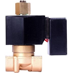 3/8 "صمام الملف اللولبي النحاسي المفتوح عادةً غير الحراري والموفر للطاقة 220VAC 110VAC 24VDC 12VDC(BSP_110VAC) in Kuwait