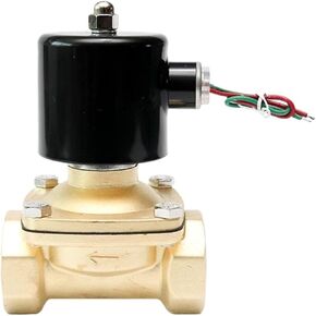 1-1/2 "درجة حرارة عالية 150 درجة صمام الملف اللولبي النحاسي مغلق عادة 220 فولت 24 فولت 12 فولت مناسب لختم المياه والغاز والنفط (NPT_220VAC) in Kuwait