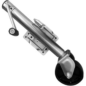 Heavy-Duty Bolt-On Swivel Jack - Lift Swivel Trailer Jack, Swivel Trailer Jack, Beach Wheel Trailer Jack, Boat Trailer Jack with 6' Wheel, 1200 Lb Capacity,10,6in wheel/1500lb in Saudi Arabia