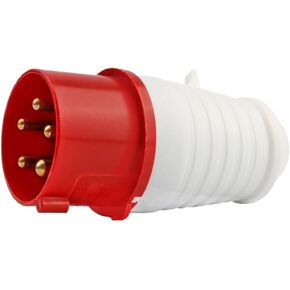 015 Five-core 16A Plug Industrial Aviation Non-Explosion-Proof Socket Connector Three-Phase Waterproof Construction site Docking(Five core 16A Plug Hollow) in Kuwait