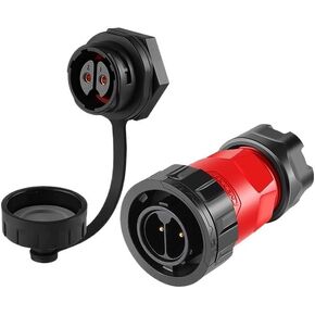 YM20 M20 Aviation 2 3 4pin IP67 Waterproof Plastic Male Plug Female Socket Power Connector for Drone Maritime Mining Industry(2pin Set) in Kuwait
