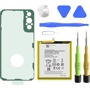 SHENMZ Galaxy S21 Ultra Replacement Battery Kit,6500mAh High Capacity 0 Cycle Li-Polymer Battery Compatible with Samsung Galaxy S21 Ultra 4G/5G (Model SM-G998B/DS/G998U/G998W) with Repair Tools in Saudi Arabia