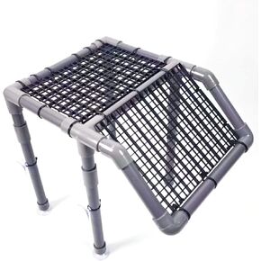 StellarOcean Turtle Basking Platform for Aquatic Turtles Docks, 10" Width Aquatic Tortuga Basking Area Ramps Turtle Tank Accessories Platforms Topper Large Medium for 12 inches Wide Aquarium Stand in Saudi Arabia