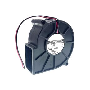 مروحة 75 ملم تيار مستمر 24 فولت AD7524MB 7530 24VDC 0.14A محمل كروي مزدوج 2 سلك in Kuwait