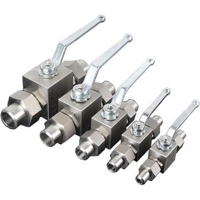 1PCS Welded Ball Valve DN6-25 Stainless Steel Butt Welded Hydraulic Ball Valve for Natural Gas Pipelines(1/4") in Kuwait