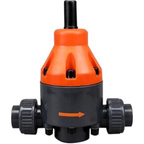 1/2" 1 Inch DN20 DN25 1.0MPa Back Pressure Valve UPVC Body Pressure Relief Valve PTFE Diaphragm Safety Valve(1/2") in Kuwait