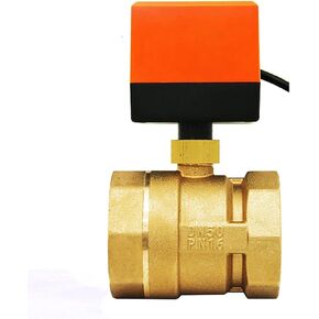 1PCS 2-inch Ball Valve DN50 PVC Ball Valve(24VDC) in Kuwait