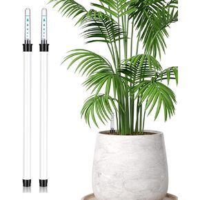 DOITOOL 2 قطعة مؤشر مستوى المياه للنباتات، وعاء الزهور، تذكير بنقص المياه، مؤشر قياس مستوى العرض للنباتات الداخلية/الخارجية، استخدام حديقة المنزل، 14 بوصة in Kuwait