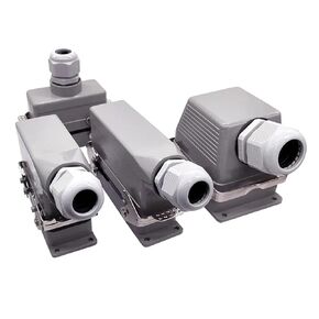 Heavy Duty Connectors HDC-HE-006 010 016 024 032 048 16A Screw Connection 500V Connector 1Pcs(HDC-HE-016-1) in Saudi Arabia
