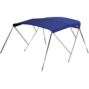 Oceansouth 3 Bow Bimini Top Stainless Steel Premium Range 6ft Length (Pacific Blue, 73" - 78") in Kuwait