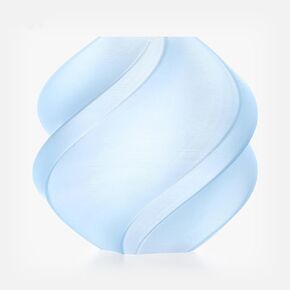 PLA Translucent Filament 1.75mm 1kg Spool - PLA 3D Printer Filament, Smooth Finish, Low Warp, Easy to Print, Compatible with Bambu Lab & Most FDM 3D Printers - Ice Blue (13610) - Spool in Kuwait