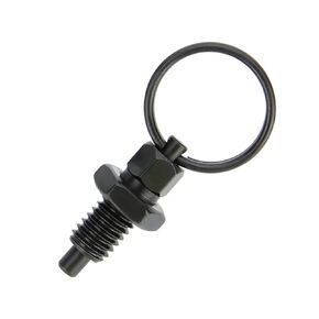 VCN217 الكربون الصلب ذاتي القفل/نوع الإرجاع، دبابيس فهرسة أسود/ذهبي/حلقة سحب، دبابيس تحديد موقع مترابطة (VCN217-BPK-أسود، M12-8 (50 قطعة)) in Kuwait