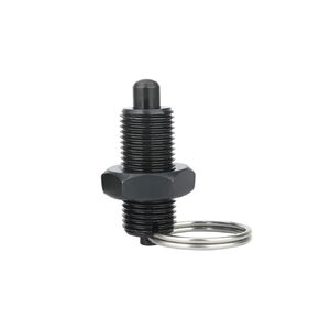 VCN236 M8/10/12/16/20 مم دبابيس زنبركية قابلة للسحب مع حلقة سحب/رفع كانبون/مكبس فهرسة من الفولاذ المقاوم للصدأ قطعة واحدة (VCN236-LK، قطعتان-M10) in Kuwait