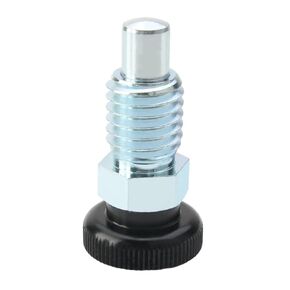 ​Dia 9.65mm/0.38in Star Index Plunger QX221 Return Type Carbon Steel Hand-Retractable Non-Lock Zinc-Plated Indexing Pin 1Pcs(QX221-BK-S) in Kuwait