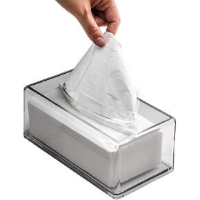 KARO DAILY - Napkin Dispenser with Napkin Pack Included – Durable, Sturdy & High-Grade Acrylic Napkin Holder for Kitchen, Restaurant, Home & Office Tabletop Use in Saudi Arabia