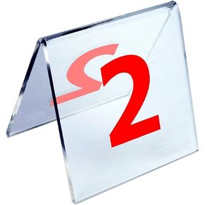 أرقام الطاولة، أرقام الطاولة، أكريليك 3.1 بوصة × 2.7 بوصة، مجموعات متعددة (41-50) in Kuwait