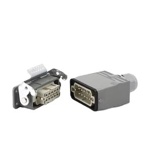 Heavy Duty Connectors HA Screw Crimp Aviation Connector Top Side Out 10Pin 16Pin 32Pin 1Pcs(Side Out,32P) in Saudi Arabia