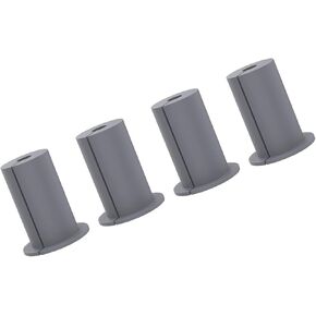 Eujgoov Ethernet Cable Grommet - Sturdy Rubber Wall Pass Through Grommet for Home Use, Cable Routing Kit, 4PCS (White) in Saudi Arabia