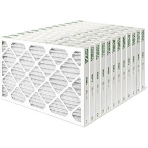 Mann+Hummel 16x25x4 MERV 8 Pleated HVAC AC Furnace Air Filters. Case of 6. (Exact Size: 15.5 x 24.5 x 3.75 Inches) in Saudi Arabia