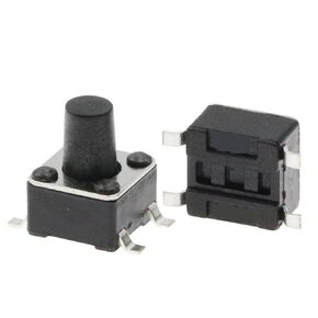 20 قطعة مفتاح بـزر دفع ، 4.5x4.5*3.8-9 مللي متر لوحة PCB لحظة اللمس اللباقة التبديل SMT 4Pin(4.5X4.5X5) in Kuwait