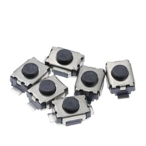 60 قطعة مفتاح بـزر دفع ، 3*4*2 مللي متر مفتاح اللباقة SMD 2Pin أزرار صغيرة 2H in Kuwait