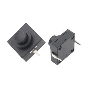 5/10 قطعة مفتاح زر الضغط، 12 * 12 * 9.4 مم مفتاح زر المصباح 1A 30V CB-1212-112D 2Pin رفيع للغاية وسط القدم (10 قطع) in Kuwait