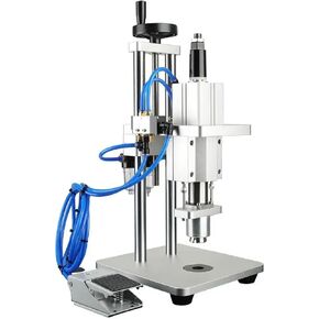آلة ختم القنينات الهوائية لسطح المكتب مع تعديل الارتفاع ومفتاح القدم لختم غطاء الألومنيوم بشكل آمن in Kuwait