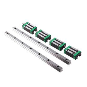 2 أدلة خطية HGR20 20 مم (200 مم - 500 مم) + 4 مقاعد محمل منزلقة HGH20CA (200 مم) in Kuwait