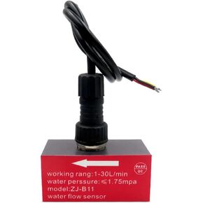 1/2 "مستشعر تدفق المياه 1.75Mpa مقياس الجريان عالي الدقة مستشعر القاعة الداخلي DC5 ~ 15V in Kuwait