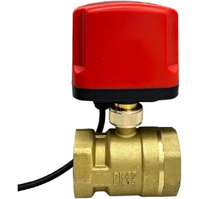 1-1/2 "صمام كروي نحاسي صمام كروي ملولب IP65 صمام كروي مقاوم للماء ثلاثة أو خطين (12VDC_CR02) in Kuwait