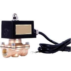 1 "صمام الملف اللولبي ثنائي الاتجاه مقاوم للانفجار 24 فولت 110 فولت 220 فولت 12 فولت صمام الملف اللولبي النحاسي المغلق عادة (G_220VAC) in Kuwait