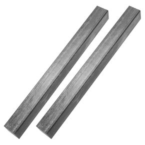 uxcell 2Pcs Square Steel Bar Stock, 1-3/32"x1-3/32 x12(28mmx28mmx305mm) 1045 Square Steel Rod Bars Precision Key Stock for Keyways Structural Support Industrial Machinery DIY Craft in Kuwait