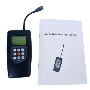Sonic Belt Tension Meter Digital Sonic Belt Tension Tester with Measurement Range 10Hz~680Hz Adjustable Probe Belt Free Strand Length Max 9999 mm in Kuwait