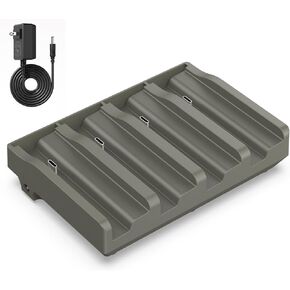 4PCS New Reveal Battery Pack with 4 Port Charger for Reveal Hunting Camera Ultra, X Gen 3.0, 2.0, Pro 3.0, Pro, SK, XB, X (Charger with 4PCS Batteries) in Saudi Arabia