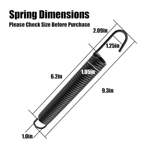 تمديد الربيع مناسب ل Ariens Gravely ZT XL ZT Zoom XL HVZ EverRide سترة صفراء Great Dane Zero-Turn، جزازات العشب سطح التوتر الربيع استبدال 08300020 in Kuwait