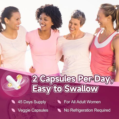 NATURE TARGET البروبيوتيك للنساء لصحة المسالك البولية مع D مانوز والتوت البري - 60 مليار CFUs البروبيوتيك المهبلي لصحة الجهاز الهضمي، التهاب المسالك البولية وتوازن درجة الحموضة مع البريبايوتكس - 90 كبسولة in Kuwait