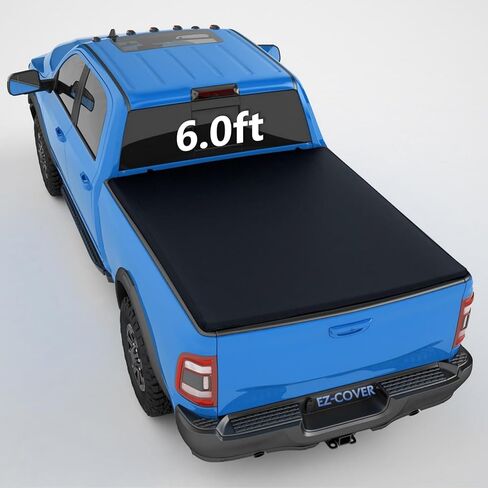 EZ-COVER 5' Soft Roll Up Truck Bed Cover Compatible for 2001-2004 Toyota Tacoma Vinyl Tonneau Cover | Fleetside Body Only in Saudi Arabia