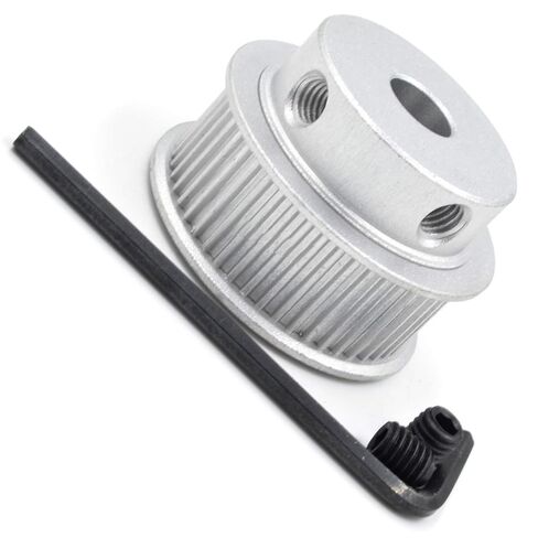 شبه منحرف 45 46 48 50 52 أسنان MXL توقيت بكرة تتحمل 5/6/6.35/7/8/10/12 مم لعرض الحزام 6/10/15 مم 45T 46T 48T 50T 52T(8 مم-(شكل BF)، 46 أسنان، 10 مم) in Kuwait