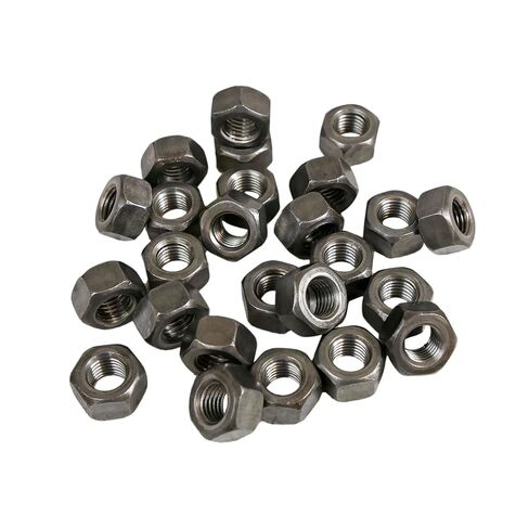 5/8"-11 Grade 2 Hex Nut - Plain Finish [Pack of 25] in Kuwait