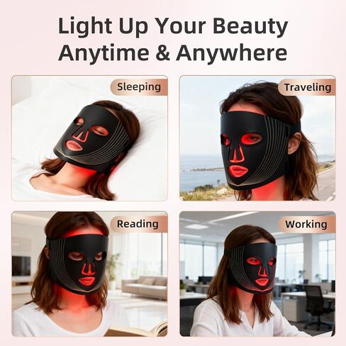 قناع العلاج بالضوء LED المؤهل من FSA (FM-02) in Kuwait