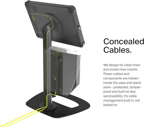 حامل مكتبي Sprocket X مدمج لجهاز iPad 10.2 [iPad الجيل السابع والثامن] وطابعة Brother Label in Kuwait