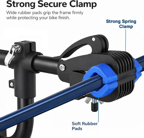 حامل إصلاح الدراجة من كوتوككر، حامل إصلاح الدراجة لصيانة الدراجة وإصلاحها وتوفير المساحة يتحمل ما يصل إلى 44 رطل (منحنى) in Kuwait