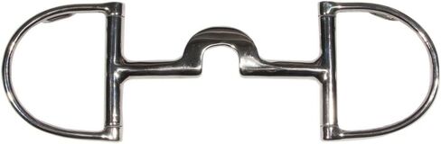 Schneiders FES Spoon D Ring Horse Bit with Hooks | Encourages Horse to Flex at The Poll | Promotes Better Carriage | Lightens Front End | Hooks for Effective Positioning in Saudi Arabia