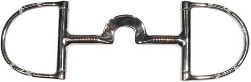 Schneiders FES Spoon D Ring Horse Bit with Hooks | Encourages Horse to Flex at The Poll | Promotes Better Carriage | Lightens Front End | Hooks for Effective Positioning in Saudi Arabia