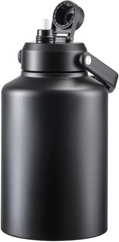 PARACITY 128Oz Gallon Water Bottle, Water Jug With Handle, Large Water Bottle Keeps Hot and Cold, Insulated Water Jug for Sports, Office, Trip or Camping in Kuwait