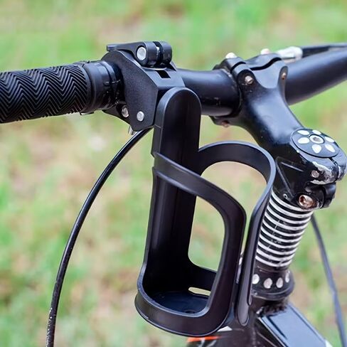 Universal Adjustable Bike Cup Holder for Water Bottles Cans, Motorcycle Bicycle Stroller Accessory, Insulated Drink Holder for 20oz 30oz 40oz, Kids Adult Water Bottle Cage Handlebar Mount in Saudi Arabia