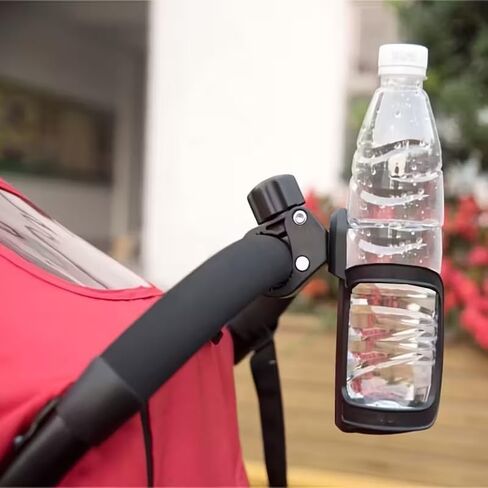 Universal Adjustable Bike Cup Holder for Water Bottles Cans, Motorcycle Bicycle Stroller Accessory, Insulated Drink Holder for 20oz 30oz 40oz, Kids Adult Water Bottle Cage Handlebar Mount in Saudi Arabia