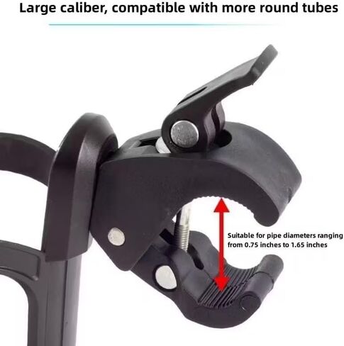 Universal Adjustable Bike Cup Holder for Water Bottles Cans, Motorcycle Bicycle Stroller Accessory, Insulated Drink Holder for 20oz 30oz 40oz, Kids Adult Water Bottle Cage Handlebar Mount in Saudi Arabia